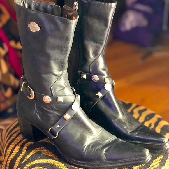 Harley Davison women’s boots - Picture 1 of 4